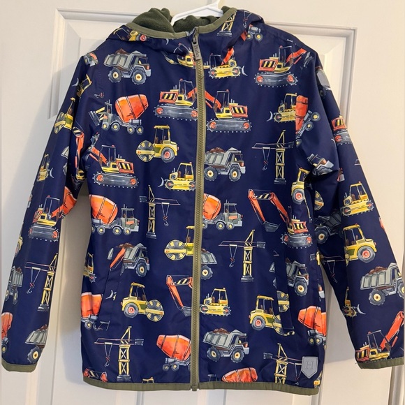 Construction Trucks Microfiber Jacket by Hatley - Picture 4 of 9